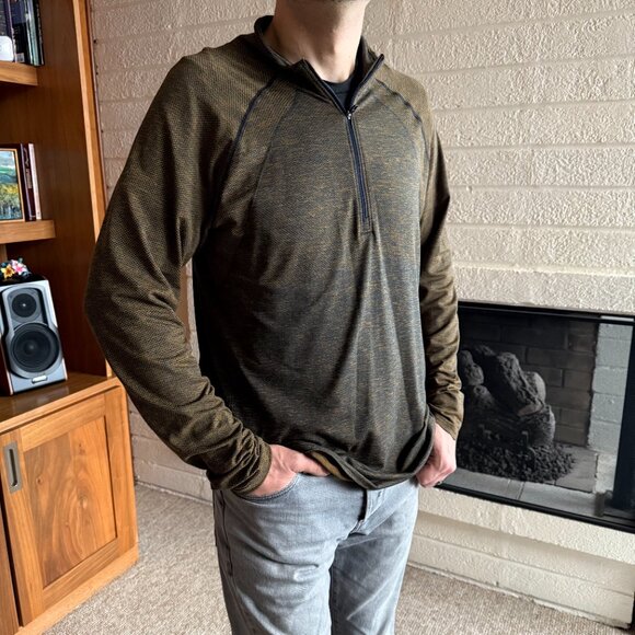 LULULEMON Metal Vent Tech 1/2 Zip | XL - Picture 2 of 10